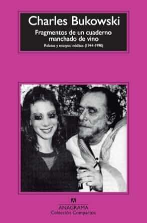 Portada del libro Fragmentos de un cuaderno manchado de vino (1990)