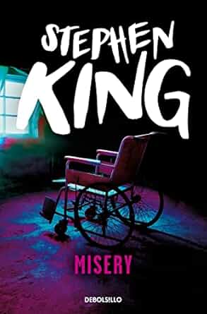 Portada del libro Misery de Stephen King