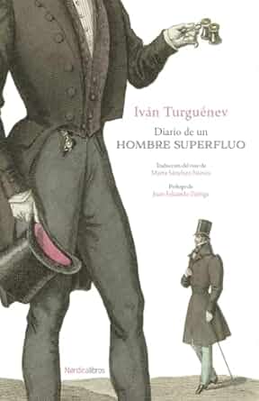 Portada del libro Diario de un hombre superfluo (1850)