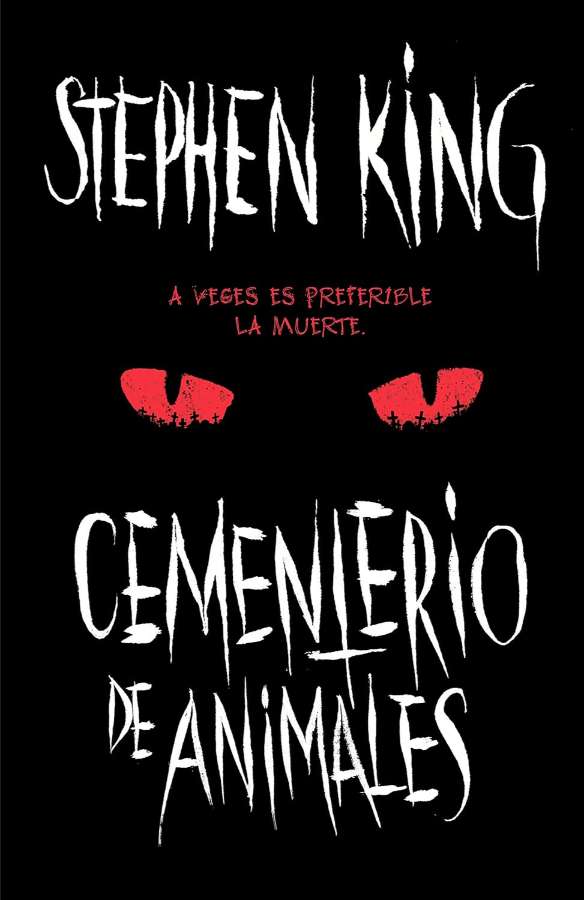 Portada del libro Cementerio de animales de Stephen King