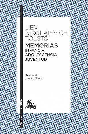 Portada de la trilogía Infancia, adolescencia y juventud de León Tolstoi