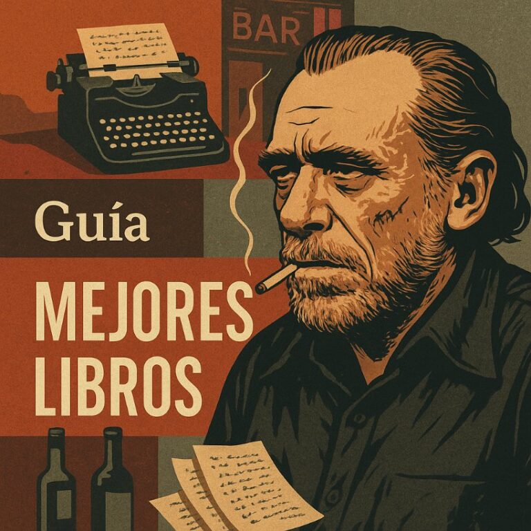 Portada de la selección de los 20 mejores libros de Charles Bukowski